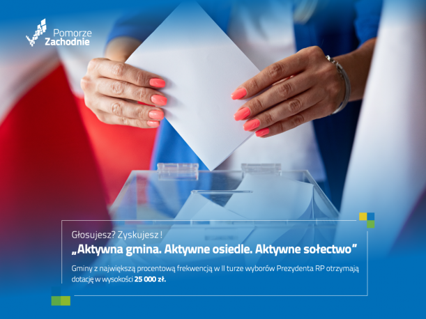 wrzucanie do urny karty do głosowania 