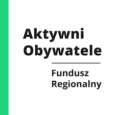Logo Programu Aktywni Obywatele - Fundusz Regionalny