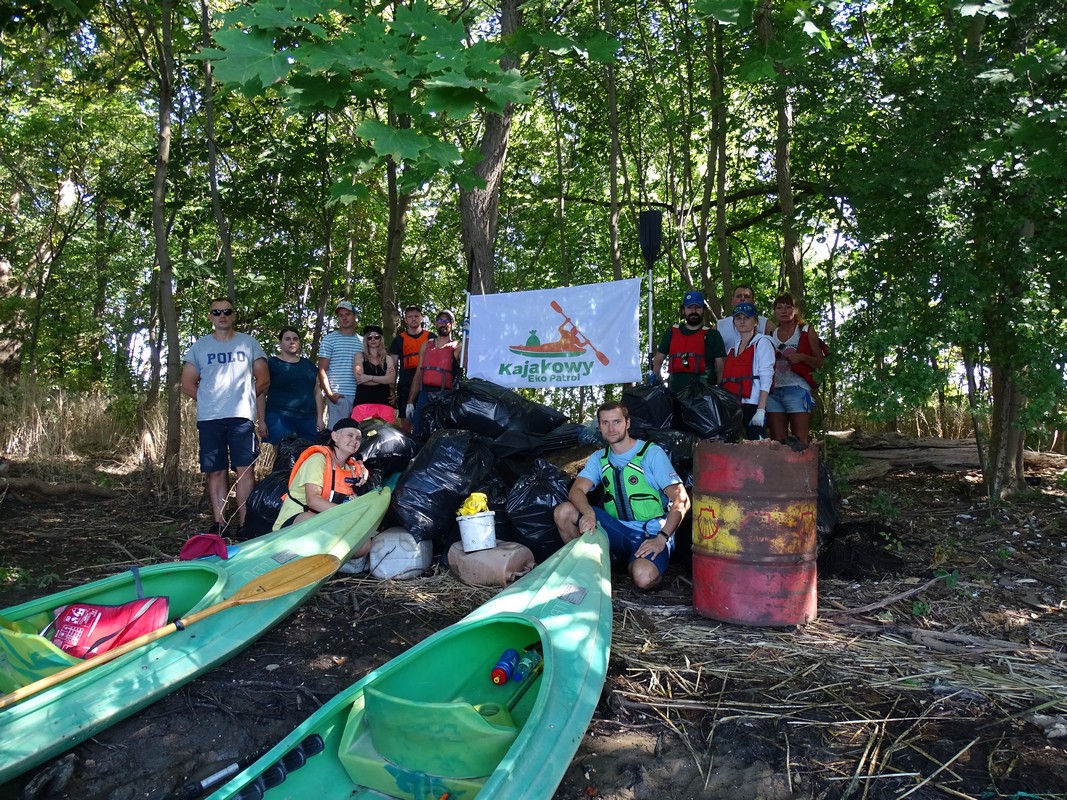 Kajakowy Eko Patrol Zdjęcie z Kajakowego Eko Patrolu