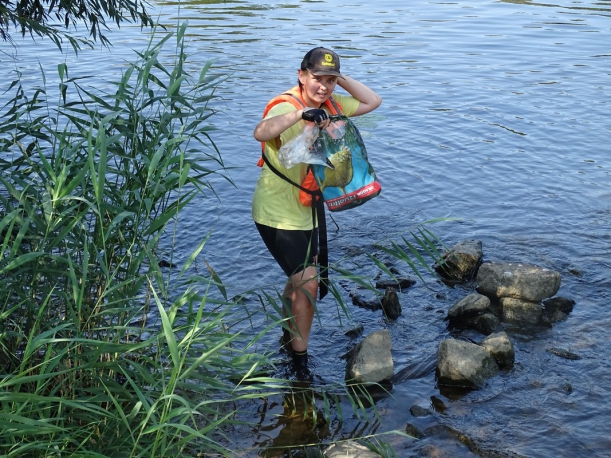 Zdjęcie z Kajakowego Eko Patrolu 