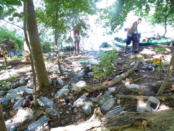 Zdjęcie z Kajakowego Eko Patrolu 