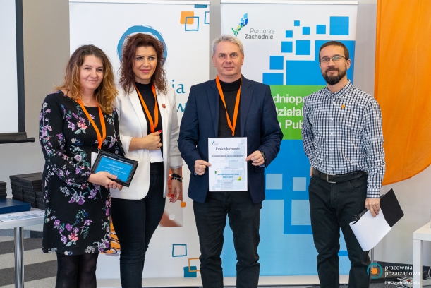 podziękowania dla organizacji pozarządowej 