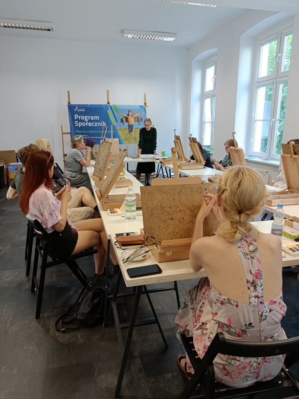 Kreska i Kropka - warsztaty (Program Społecznik 2022-2024)
