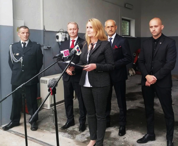 konferencja prasowa - Granty Strażackie