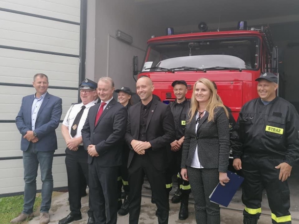 konferencja prasowa - Granty Strażackie