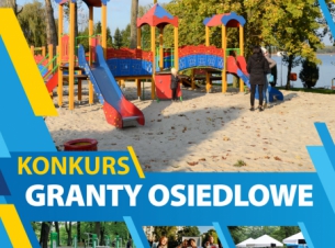 Plakat promocyjny Granty Osiedlowe