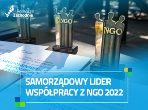 Logo konkursu Samorządowy Lider Współpracy z NGO 2022