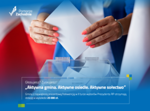 wrzucanie do urny karty do głosowania 